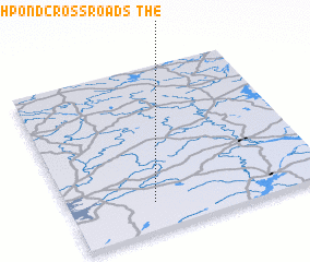 3d view of The Fishpond Cross Roads